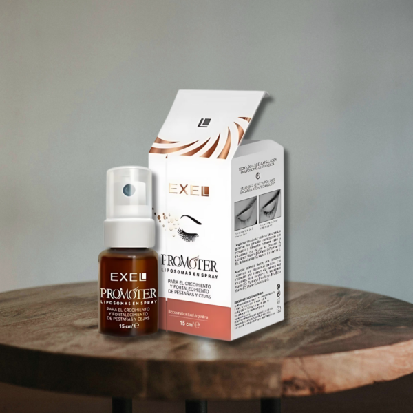 LIPOSOMAS en spray PROMOTER - EXEL - Para crecimiento de cejar y pestañas