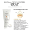 Protector Solar SPF 60 - EXEL - Mascara Clarificante Fotoprotectora